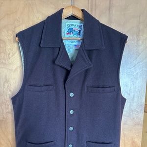 Schaefer Outfitter Cattle Baron’s Wool Vest Size L